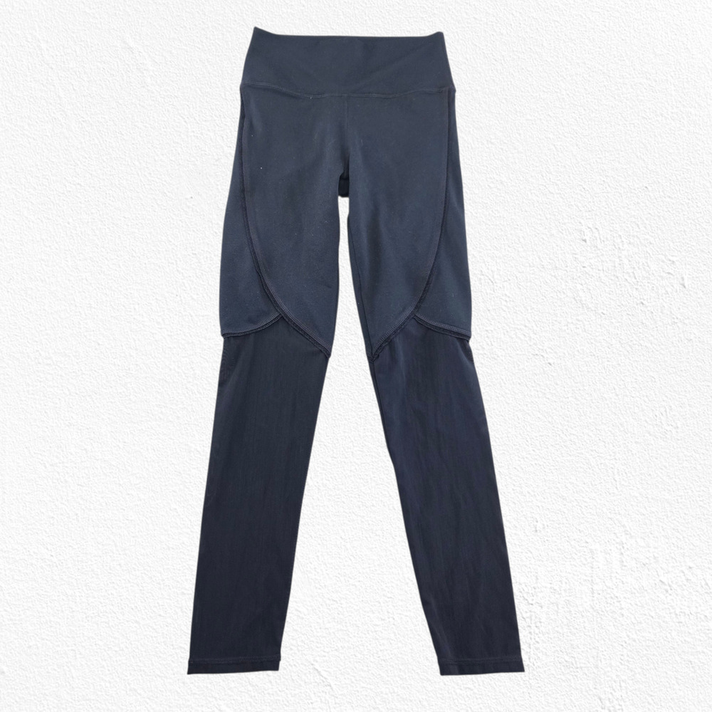 Fabletics Black Mesh Define Power Hold High Waist… - image 2